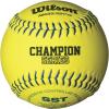 Wilson USSSA Series Leather Softball (1 Dozen)(Optic Yellow)