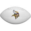 Wilson NFL Live Team Autograph Football(Minnesota Vikings)