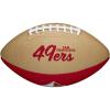 Wilson NFL Team Retro Football – Mini(San Francisco 49ers)