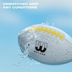 Wilson NFL Splash Football – Junior Size, Blue