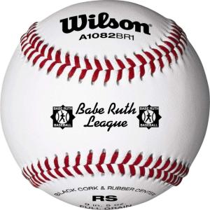 Wilson Youth League and Tournament Baseballs (One Dozen)(Babe Ruth)