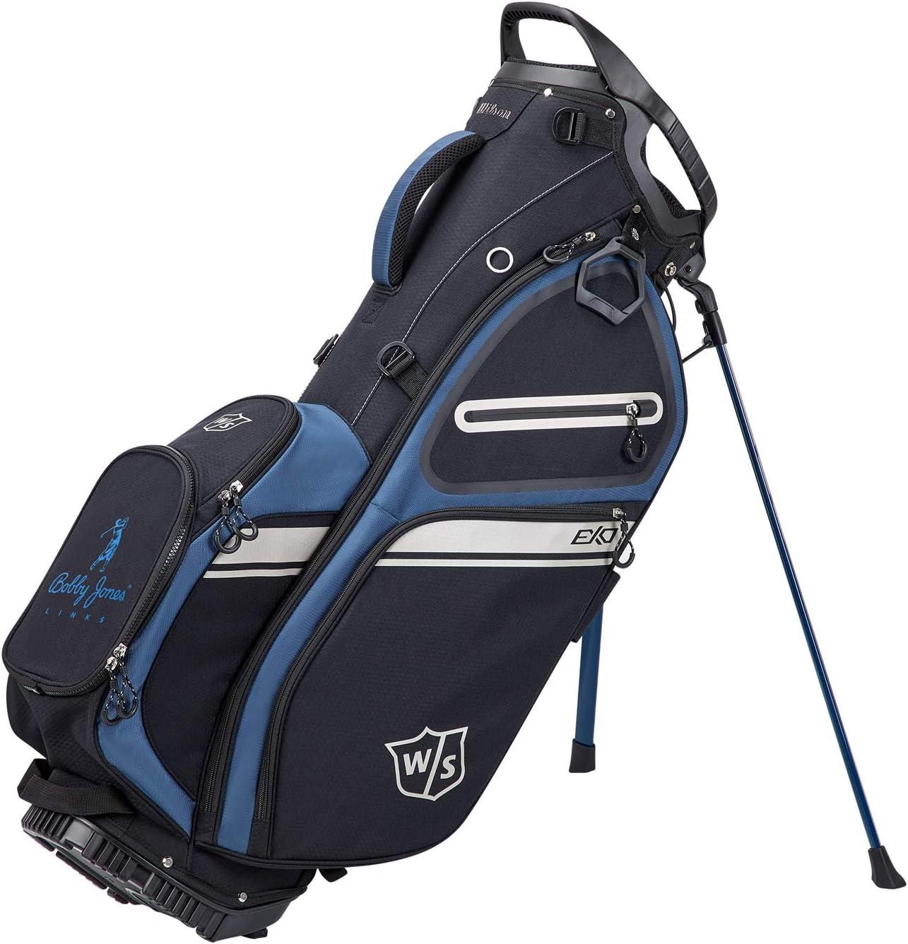 imageWilson Staff EXO II Mens Golf BagBlackBlue