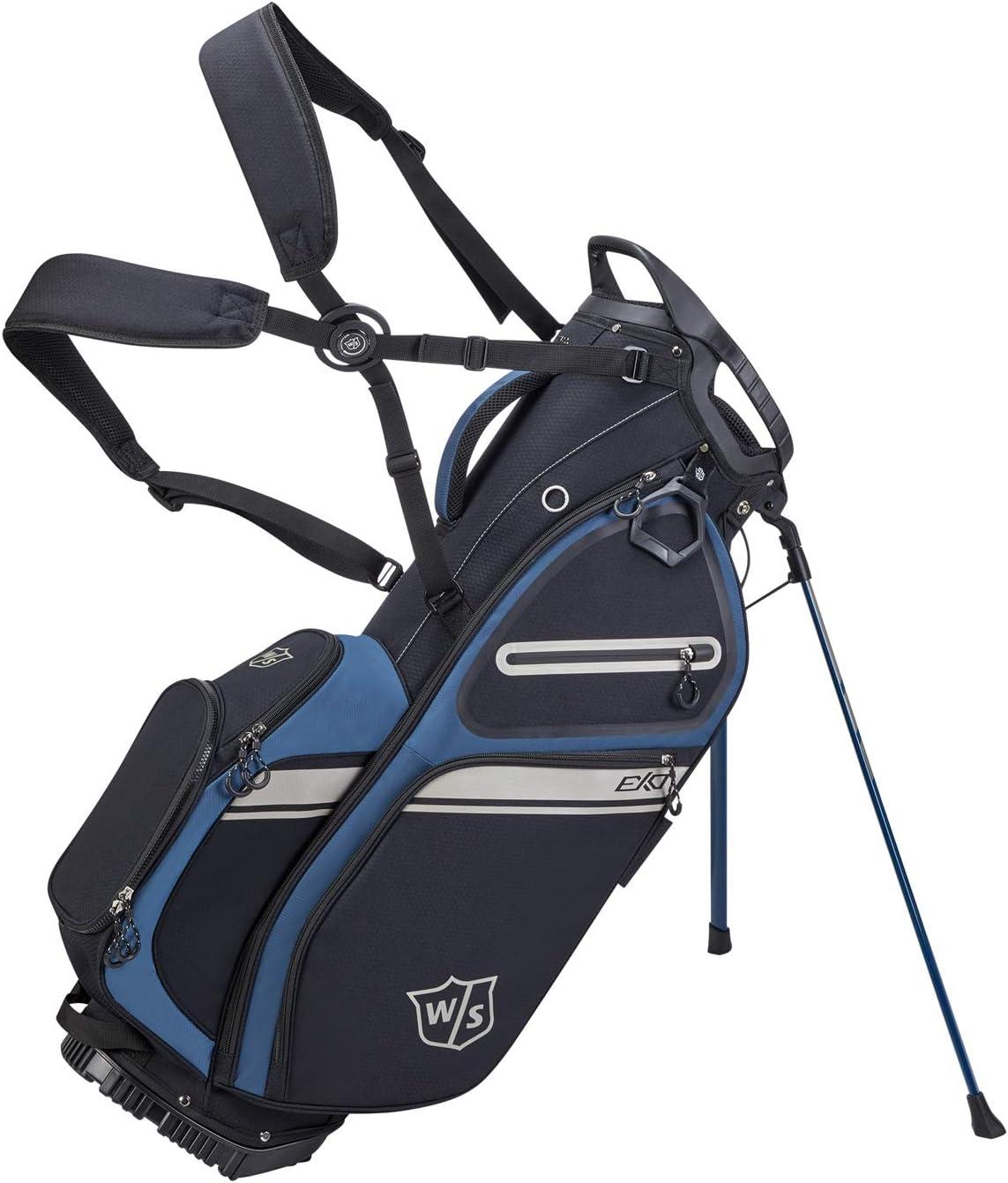 imageWilson Staff EXO II Mens Golf BagBlackBlue