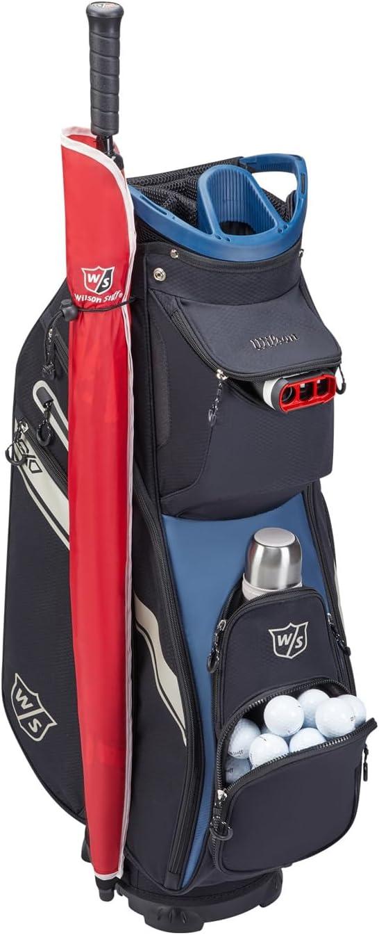 imageWilson Staff EXO II Mens Golf BagBlackBlue
