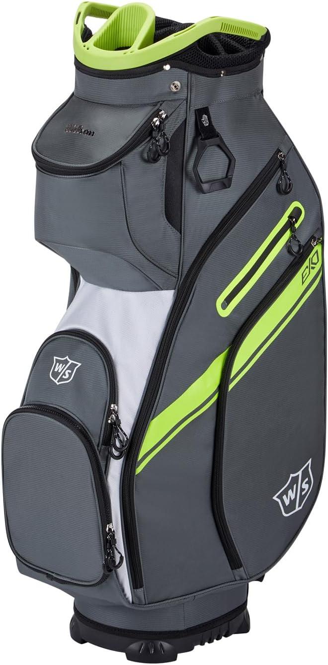 imageWilson Staff EXO II Mens Golf BagCharcoalWhiteLime