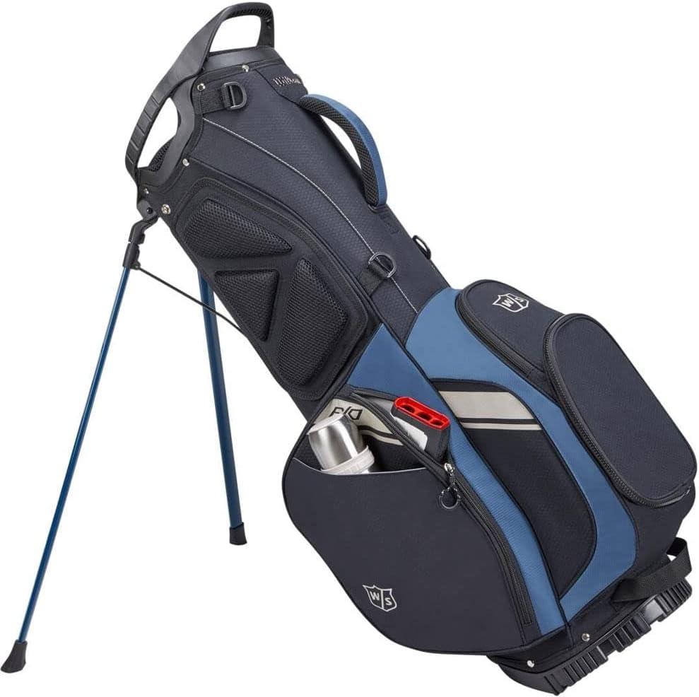 imageWilson Staff EXO II Mens Golf BagCharcoalWhiteLime