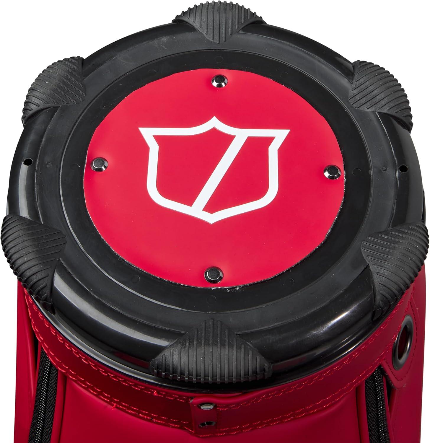 imageWilson Staff Tour Golf Cart Bag RedWhite