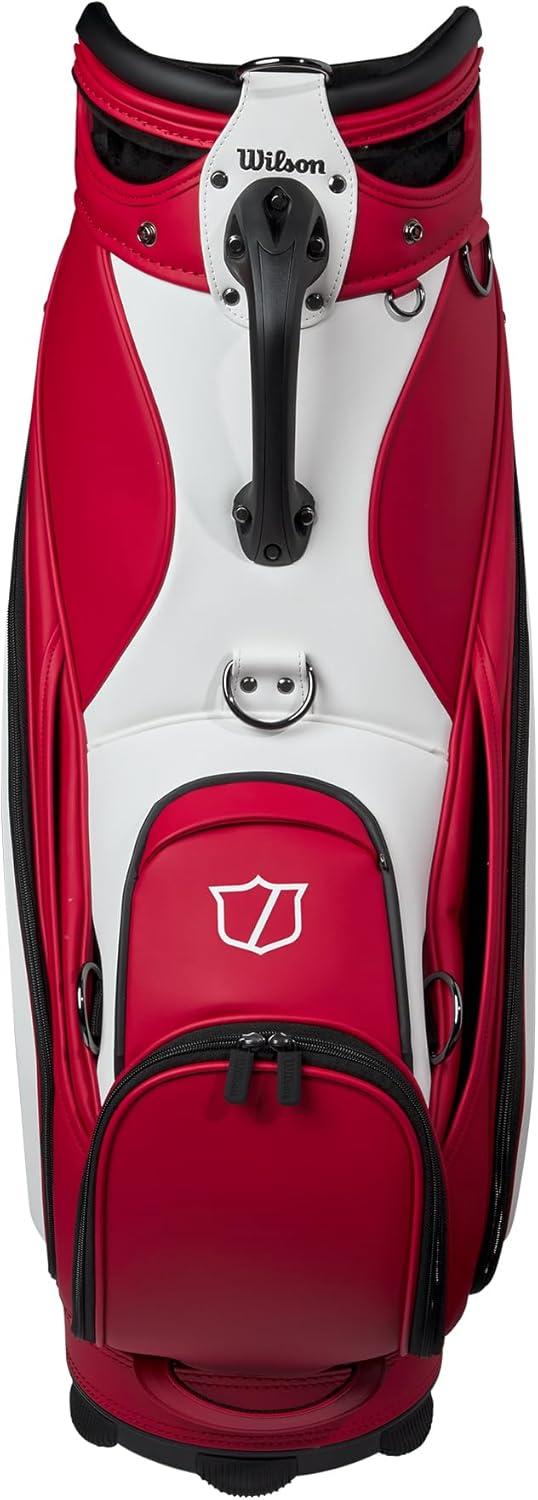 imageWilson Staff Tour Golf Cart Bag RedWhite