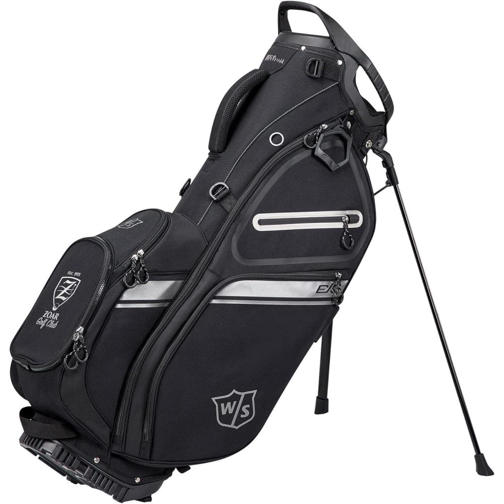 imageWilson Staff EXO II Mens Golf BagBlackSilver