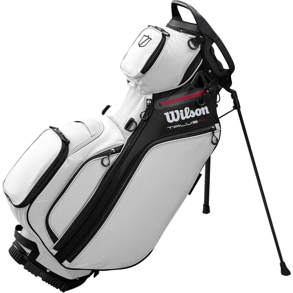 imageWilson Staff Talus Stand Golf BagsWhiteBlack