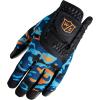 Wilso Staff Junior Fit All Camo Golf Glove(Orange/Blue)