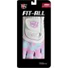 Wilso Staff Junior Fit All Camo Golf Glove(White/Pink)