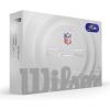 Wilson 2025 Duo Soft NFL Golf Ball – 12 Balls, White, Atlanta Falcons(Baltimore Ravens)