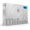 Wilson 2025 Duo Soft NFL Golf Ball – 12 Balls, White, Atlanta Falcons(Carolina Panthers)