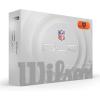 Wilson 2025 Duo Soft NFL Golf Ball – 12 Balls, White, Atlanta Falcons(Chicago Bears)