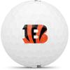 Wilson 2025 Duo Soft NFL Golf Ball – 12 Balls, White, Atlanta Falcons(Cincinnati Bengals)