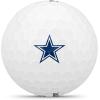 Wilson 2025 Duo Soft NFL Golf Ball – 12 Balls, White, Atlanta Falcons(Dallas Cowboys)