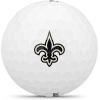 Wilson 2025 Duo Soft NFL Golf Ball – 12 Balls, White, Atlanta Falcons(New Orleans Saints)