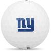 Wilson 2025 Duo Soft NFL Golf Ball – 12 Balls, White, Atlanta Falcons(New York Giants)