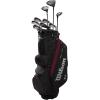 Wilson Deep Red Tour Complete Set with Stand Bag(Deep Red Tour (Black))