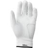 Wilson Men’s Grip Plus Golf Gloves – White/Black(Large)