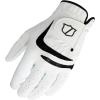 Wilson Men’s Grip Plus Golf Gloves – White/Black(Small)
