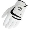 Wilson Men’s Grip Plus Golf Gloves – White/Black(X-Large)