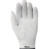 Wilson Staff Men’s Conform Golf Glove – White/Black(Large)