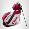 Wilson Staff Talus Stand Golf Bags(Staff Red)