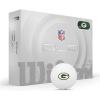 Wilson 2025 Duo Soft NFL Golf Ball – 12 Balls, White, Atlanta Falcons(Green Bay Packers)