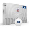 Wilson 2025 Duo Soft NFL Golf Ball – 12 Balls, White, Atlanta Falcons(New York Giants)