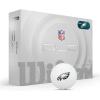 Wilson 2025 Duo Soft NFL Golf Ball – 12 Balls, White, Atlanta Falcons(Philadelphia Eagles)