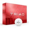 Wilson 2025 Triad Golf Balls – White, 12 Balls(White)