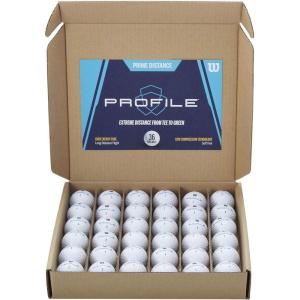 Wilson Profile Distance Golf Ball 36 Pack(1.6″)