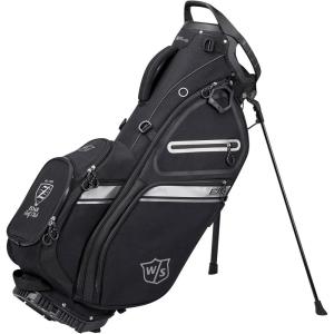 Wilson Staff EXO II Men’s Golf Bag(Black/Silver)