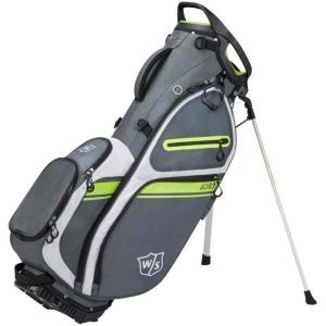 Wilson Staff EXO II Men’s Golf Bag(Charcoal/White/Lime)