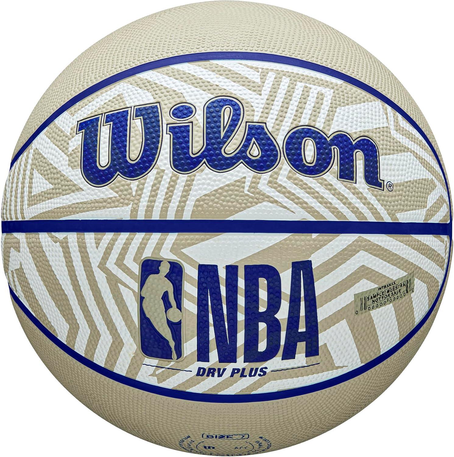imageWilson NBA DRV Outdoor Basketball with PumpDazzle Camo BeigeBlue
