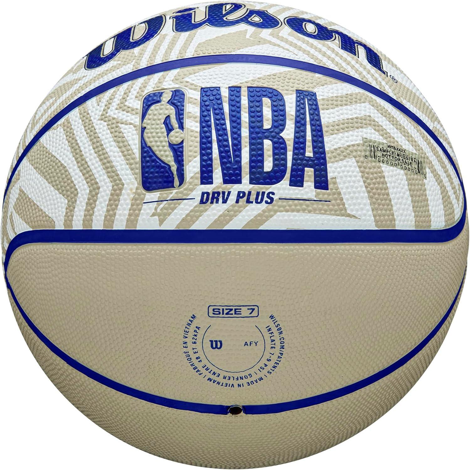 imageWilson NBA DRV Outdoor Basketball with PumpDazzle Camo BeigeBlue