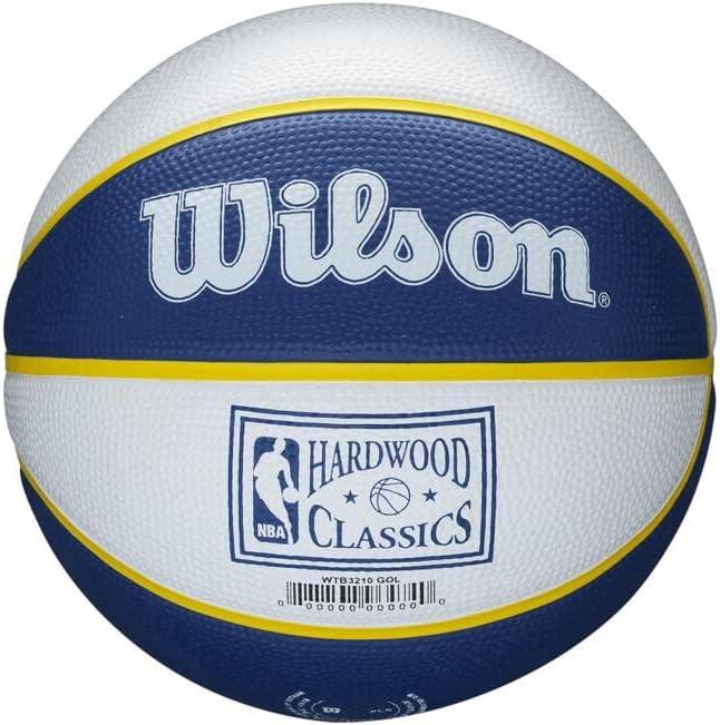 imageWilson NBA Team Retro Mini Basketballs Mini Size 3Golden State Warriors