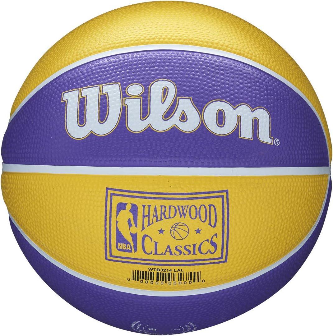 imageWilson NBA Team Retro Mini Basketballs Mini Size 3Los Angeles Lakers