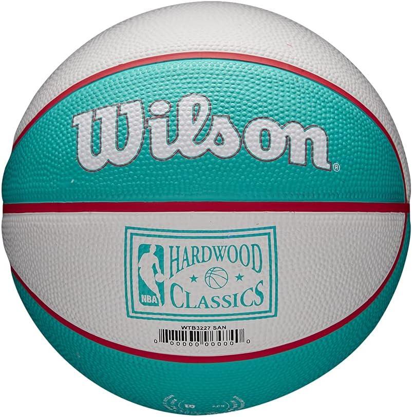 imageWilson NBA Team Retro Mini Basketballs Mini Size 3San Antonio Spurs