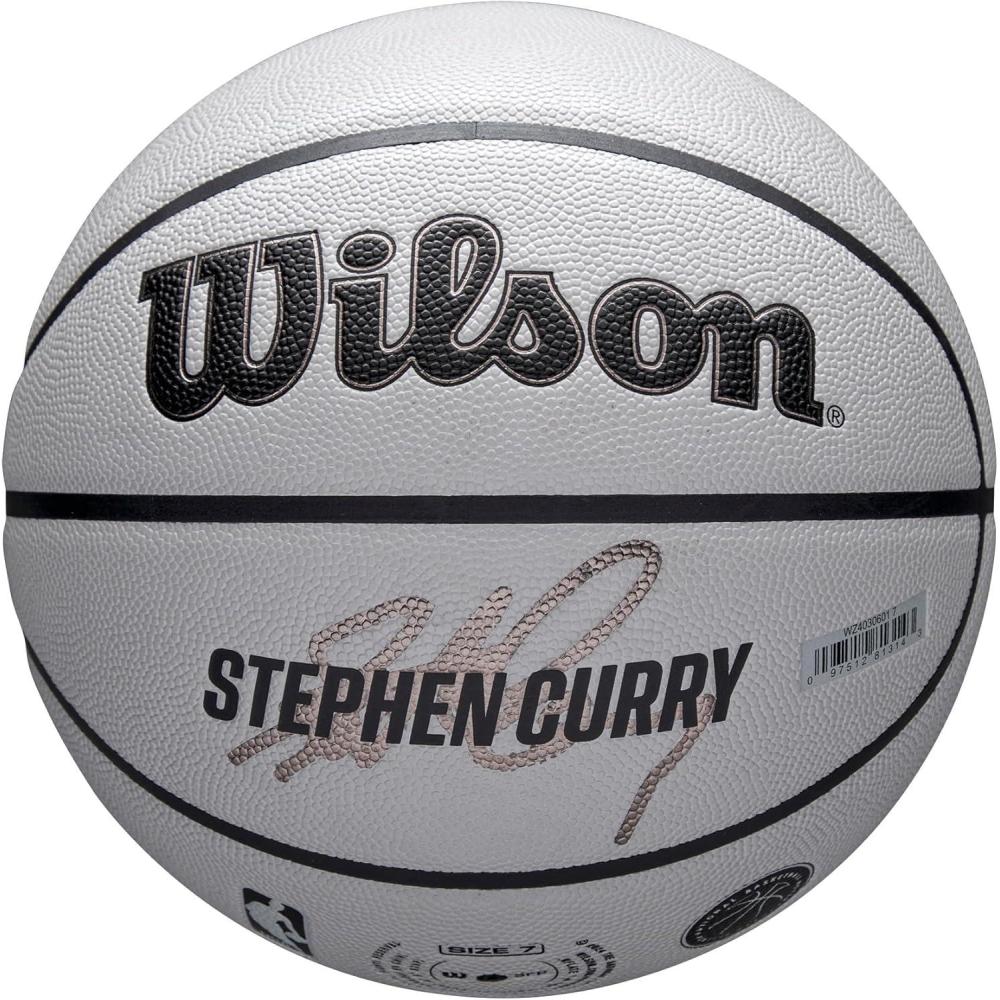imageWILSON NBA Player Icon UV Basketball  Stephen Curry Size 7295