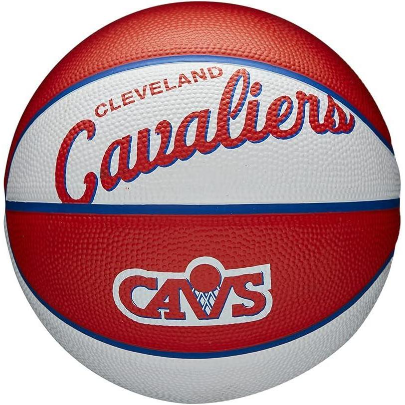 imageWilson NBA Team Retro Mini Basketballs Mini Size 3Cleveland Cavaliers