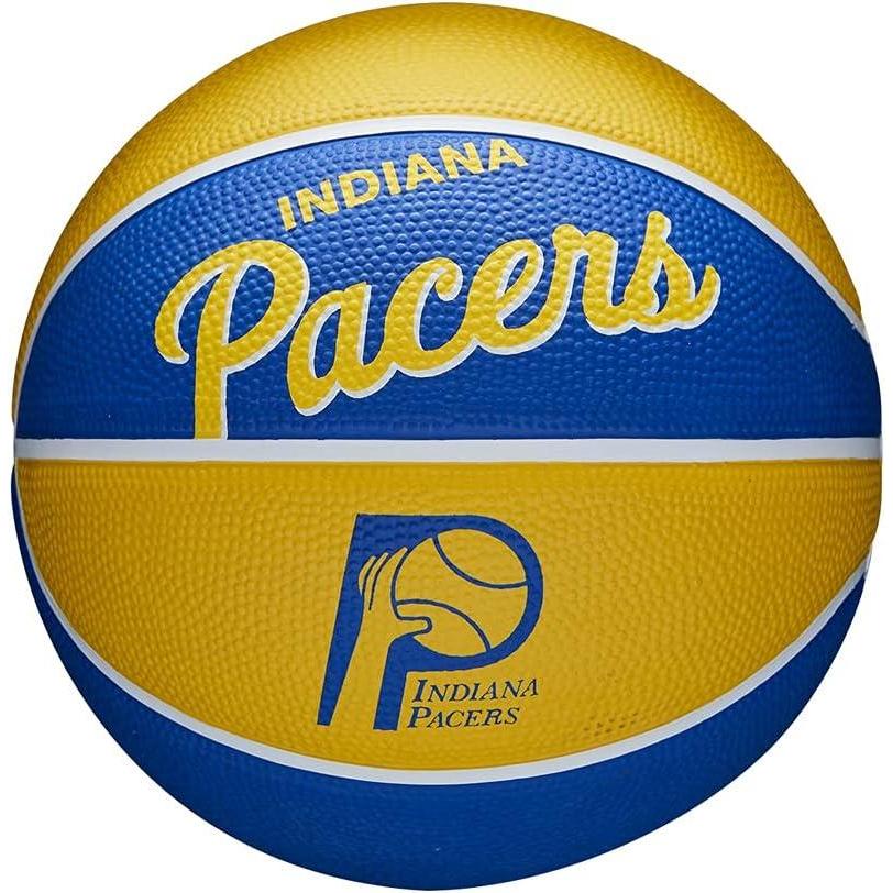 imageWilson NBA Team Retro Mini Basketballs Mini Size 3Indiana Pacers