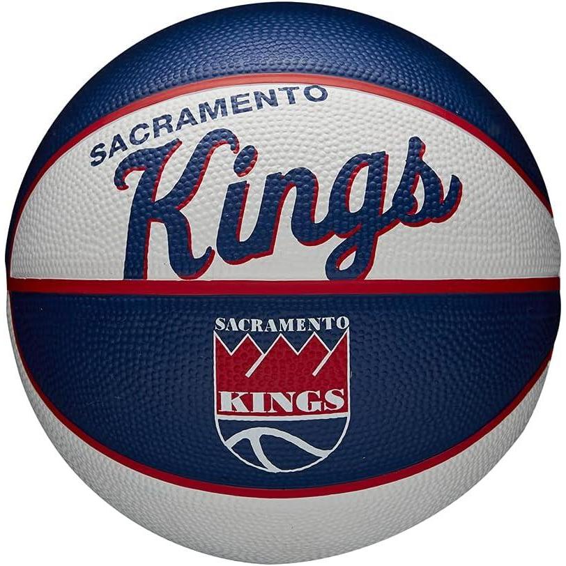 imageWilson NBA Team Retro Mini Basketballs Mini Size 3Sacramento Kings
