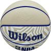 Wilson NBA DRV Outdoor Basketball with Pump(Dazzle Camo Beige/Blue)