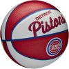 Wilson NBA Team Retro Mini Basketballs – Mini Size – 3″(Detroit Pistons)