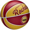 Wilson NBA Team Retro Mini Basketballs – Mini Size – 3″(Houston Rockets)