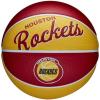 Wilson NBA Team Retro Mini Basketballs – Mini Size – 3″(Houston Rockets)