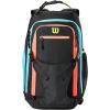 Wilson OPTX Volleyball Backpack – Black/Yellow(Black/Aqua/Green)